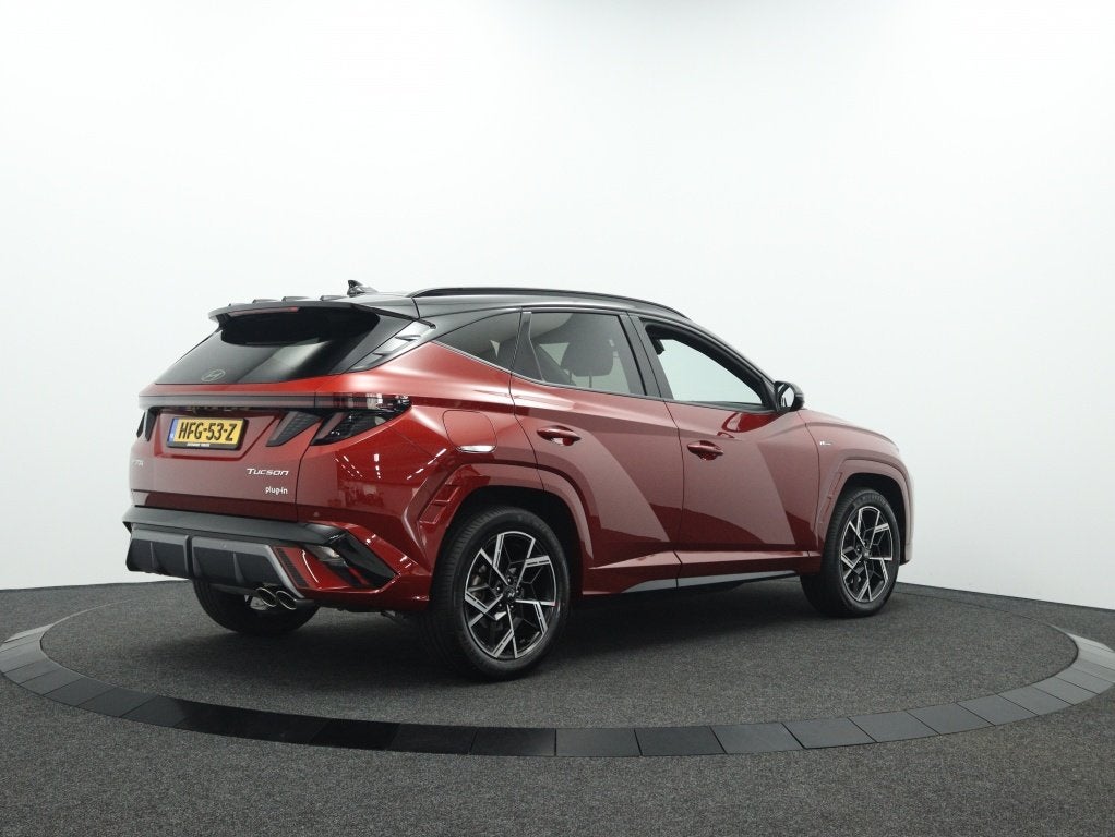 Hyundai Tucson 1.6 T-GDI PHEV N Line Edition | Navigatie | C, Auto's, Hyundai, 12 maanden, 14 kWh, Gebruikt, 4 cilinders