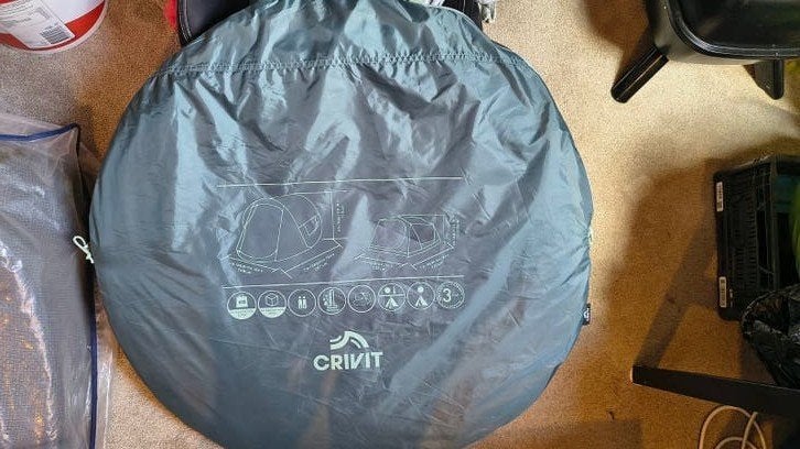 Tent popup nieuw 35 euro vast, Ophalen, Nieuw, Tot en met 2