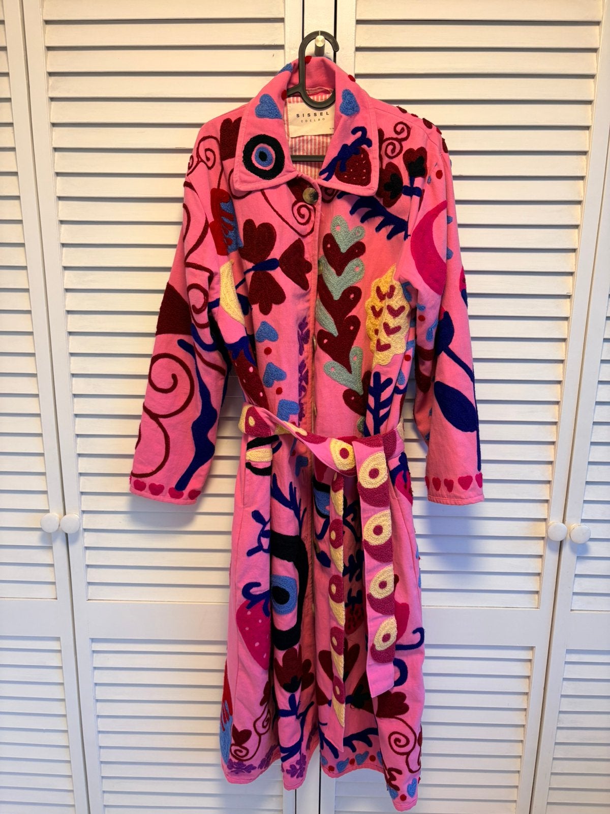 Rose coat Sissel edelbo zgan s/m, Ophalen of Verzenden, Zo goed als nieuw, Maat 42/44 (L), Roze