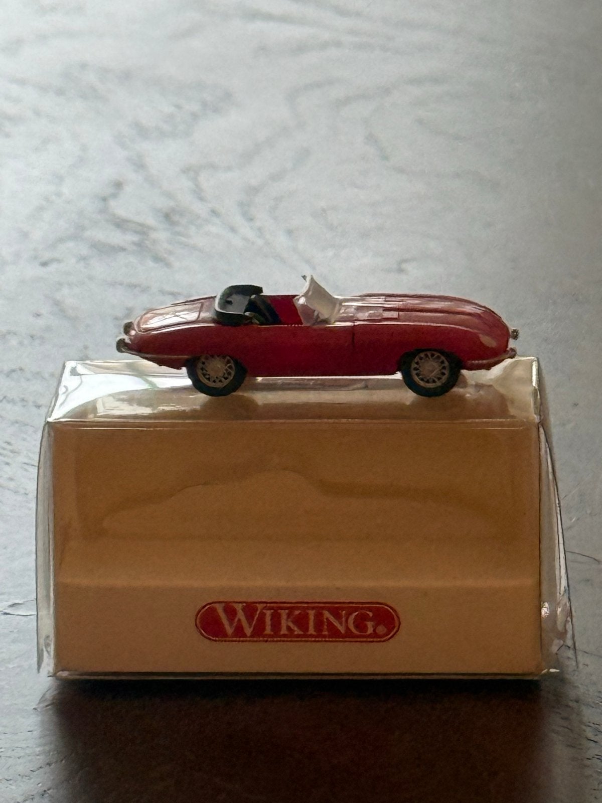 Wiking Jaguar E-Type Roadster 1:87 - Nieuw in doos, Ophalen of Verzenden, Zo goed als nieuw, Auto, Wiking