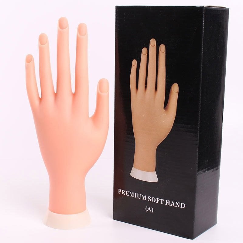 Nail Art Hand / Oefen Practice Nagel Nails Manicure Make Up, Verzenden, Nieuw