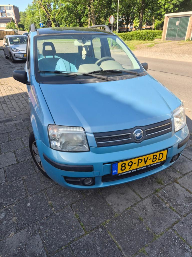 Fiat Panda 1.2 Dualogic 2004 Blauw, Auto's, Fiat, 840 kg, Origineel Nederlands, Particulier, 800 kg