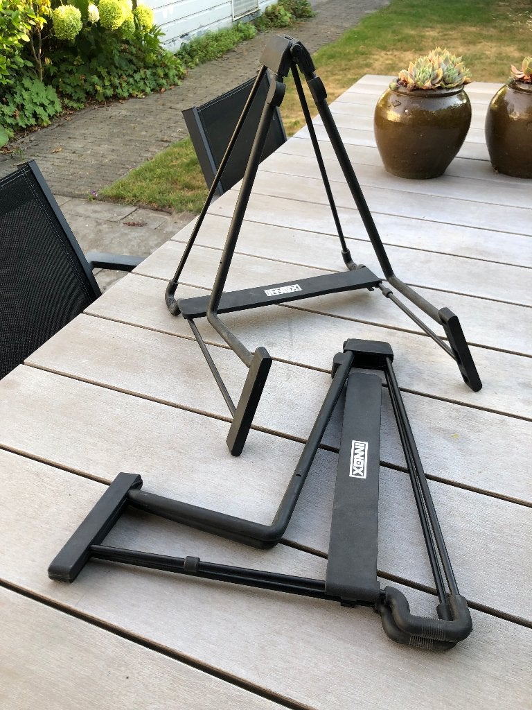 19" rack 10HE en 2 gitaar standaards, als nieuw (in doos), Ophalen of Verzenden, Zo goed als nieuw, Gitaar