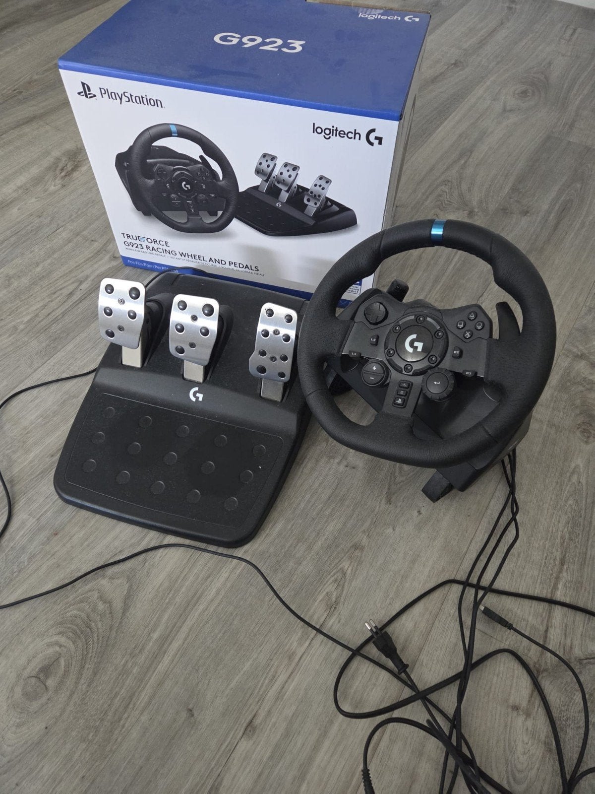 Logitech G923  racestuur voor Playstation, Ophalen of Verzenden, Zo goed als nieuw, Stuur of Pedalen, PlayStation 4