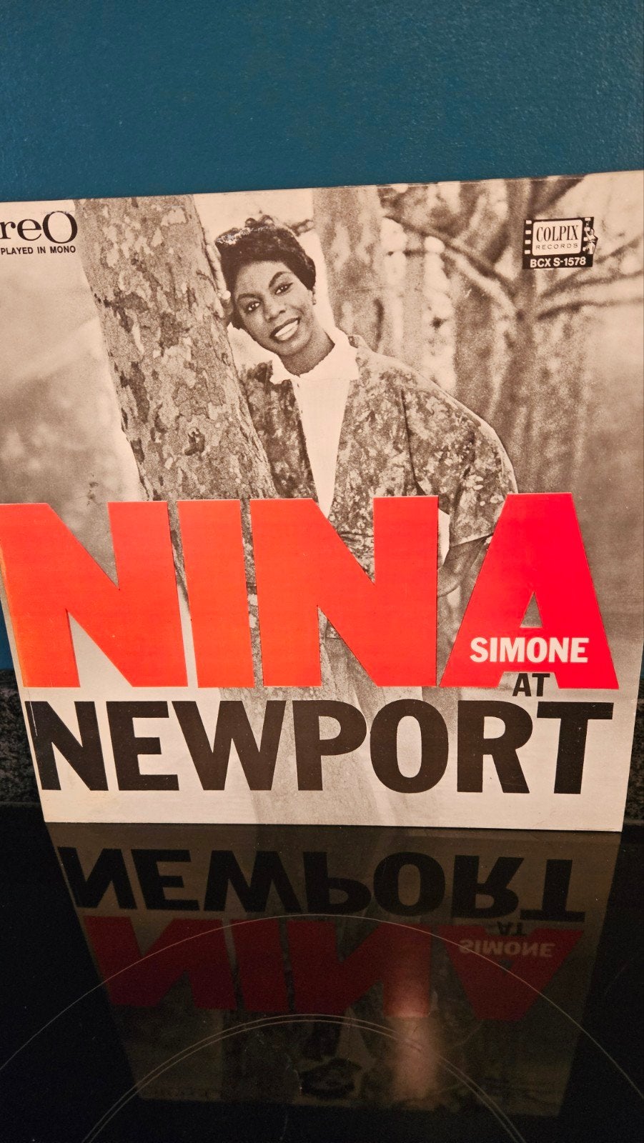 Nina Simone At Newport LP - Jazz Klassieker, LP, Gebruikt, Ophalen of Verzenden, 12 inch