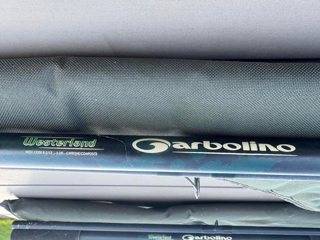 2x Garbolino hengels, Ophalen, Gebruikt, Werphengel
