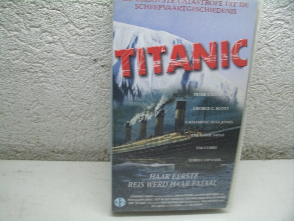 vhs 164a titanic, Alle leeftijden, Ophalen of Verzenden, Zo goed als nieuw