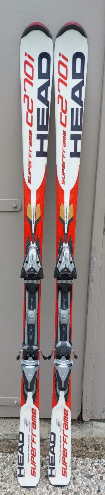 HEAD C270i SUPERFRAME SKI'S, Ophalen, 160 tot 180 cm, Ski's, Head