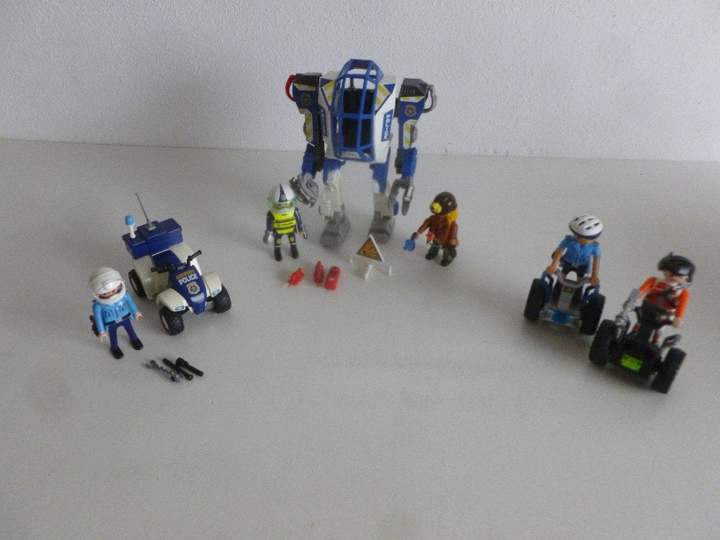 Playmobil 4 x Kleine Politie Sets Prijs Per Set Vanaf, Ophalen of Verzenden, Gebruikt, Complete set, Overige typen