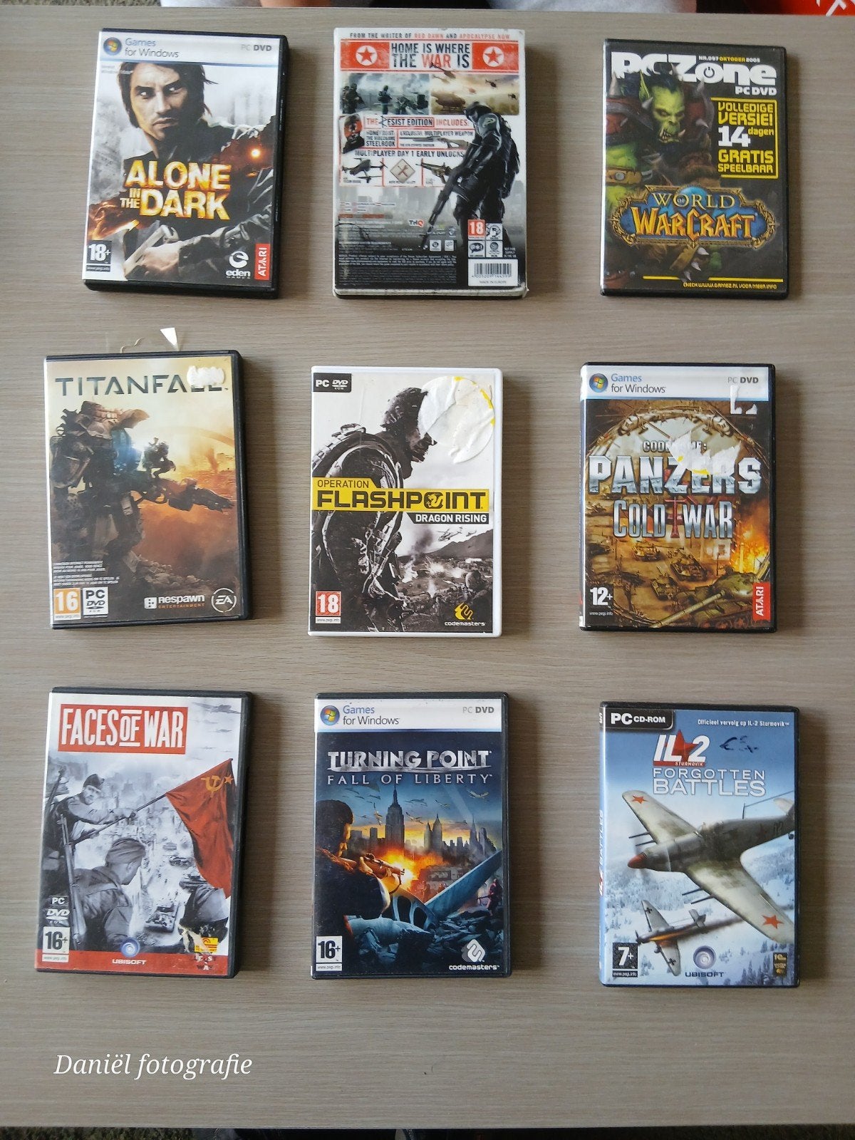 Diverse PC Games Collectie - Actie, Strategie & Meer, Online, Gebruikt, Overige genres, 1 speler