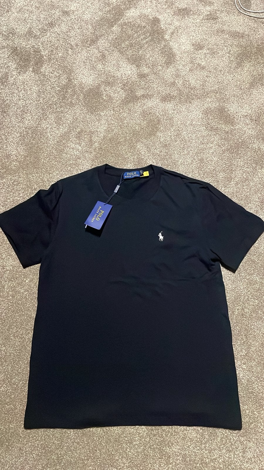 Ralph lauren t-shirt, Ophalen of Verzenden, Nieuw, Maat 52/54 (L), Zwart