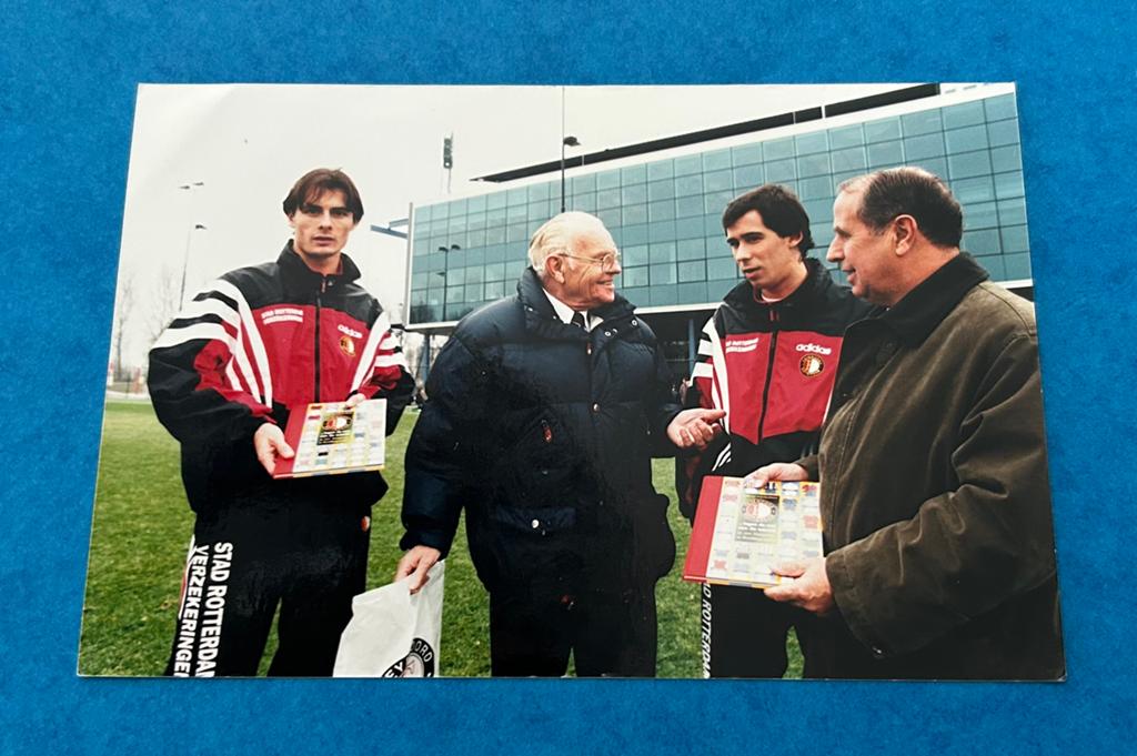 Piet Bouts - Kees van Wonderen - Spelersfoto, Verzenden, Nieuw, Feyenoord, Spelerskaart