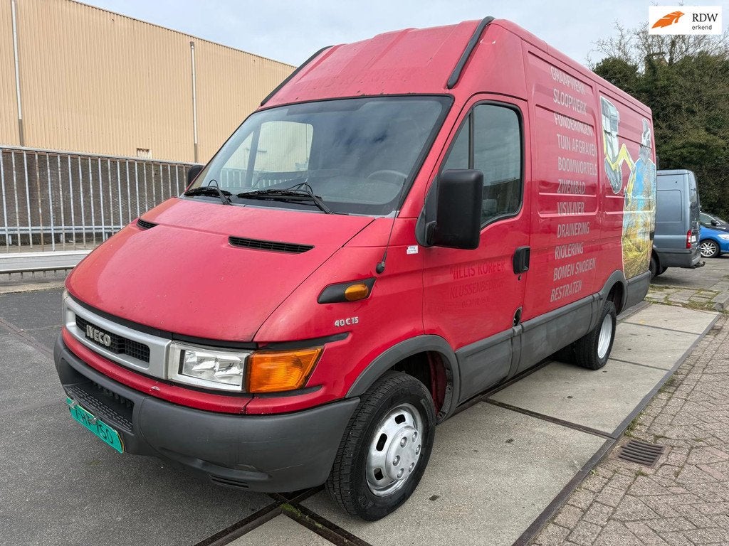 Iveco Daily 35C15V 330 H2, Auto's, Bestelauto's, Gebruikt, Origineel Nederlands, Bedrijf, 2200 kg