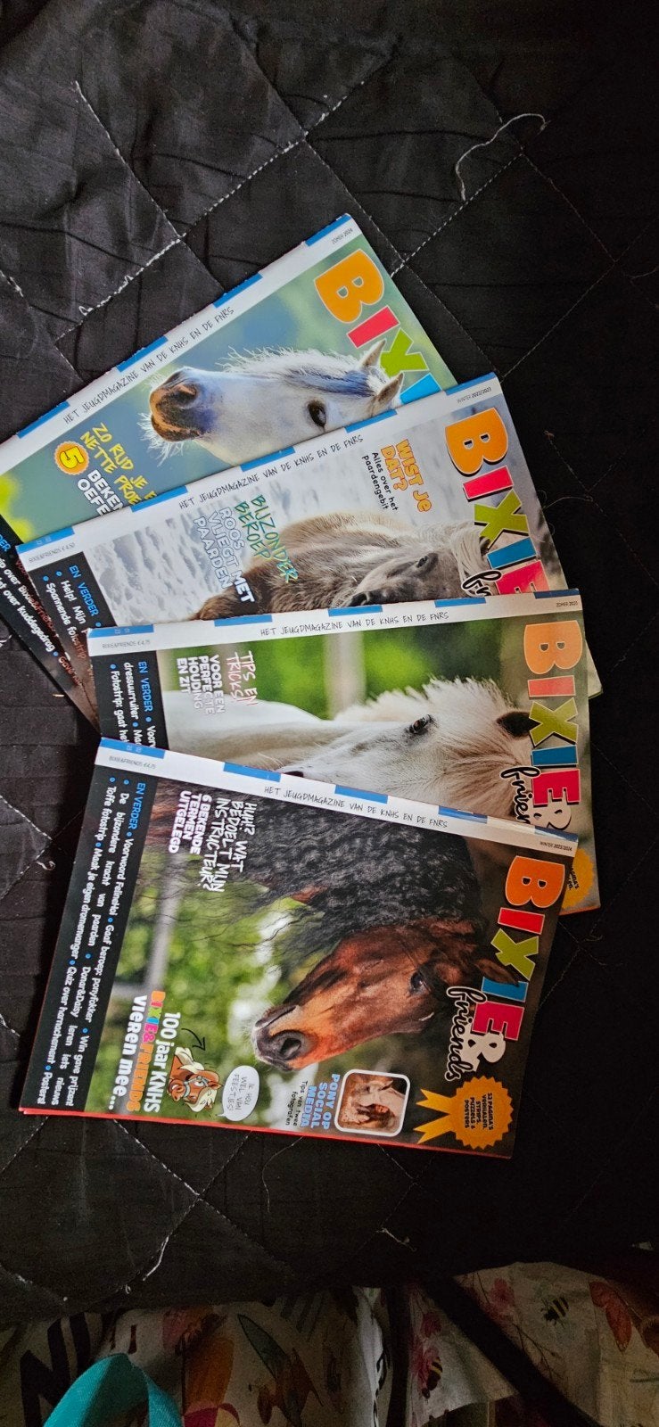 4x Bixie & Friends paardenmagazine, Ophalen of Verzenden, Gelezen, Overige typen