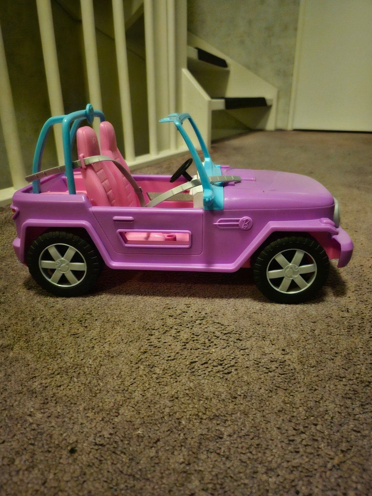barbie auto, Ophalen, Zo goed als nieuw