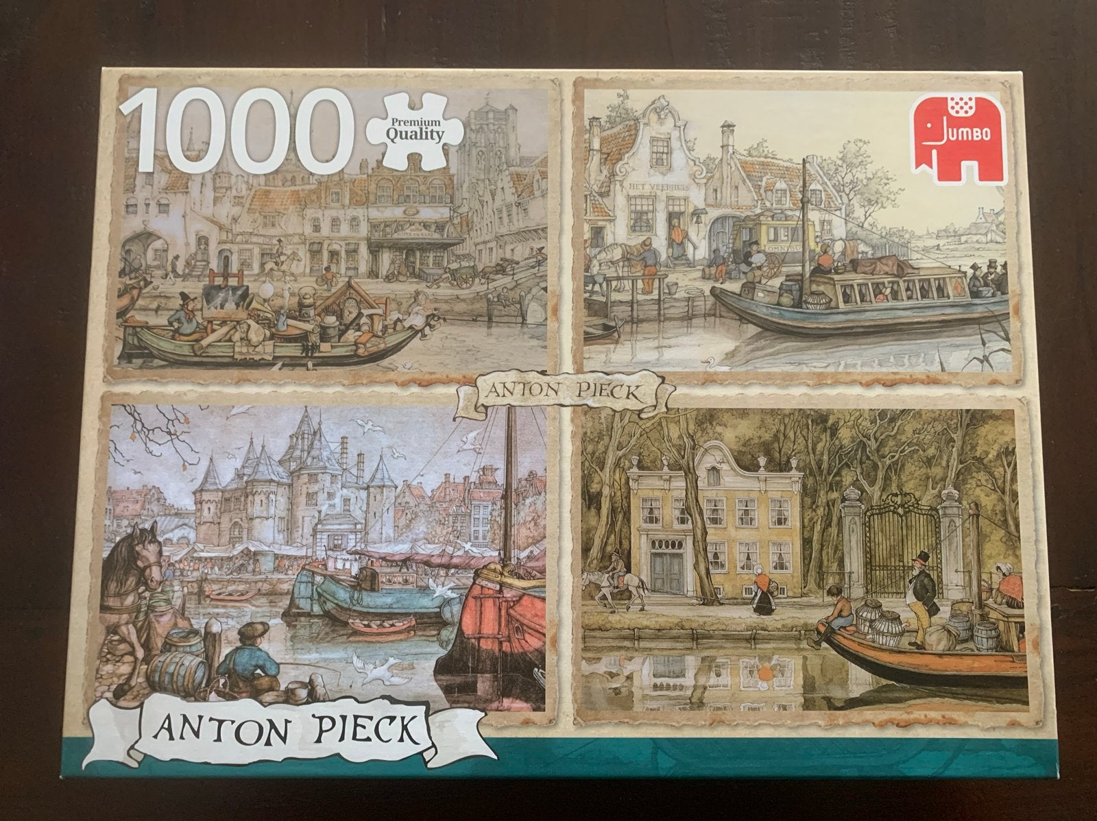 Jumbo Anton Pieck Puzzel - 1000 stukjes, Hobby en Vrije tijd, Ophalen of Verzenden, Gebruikt