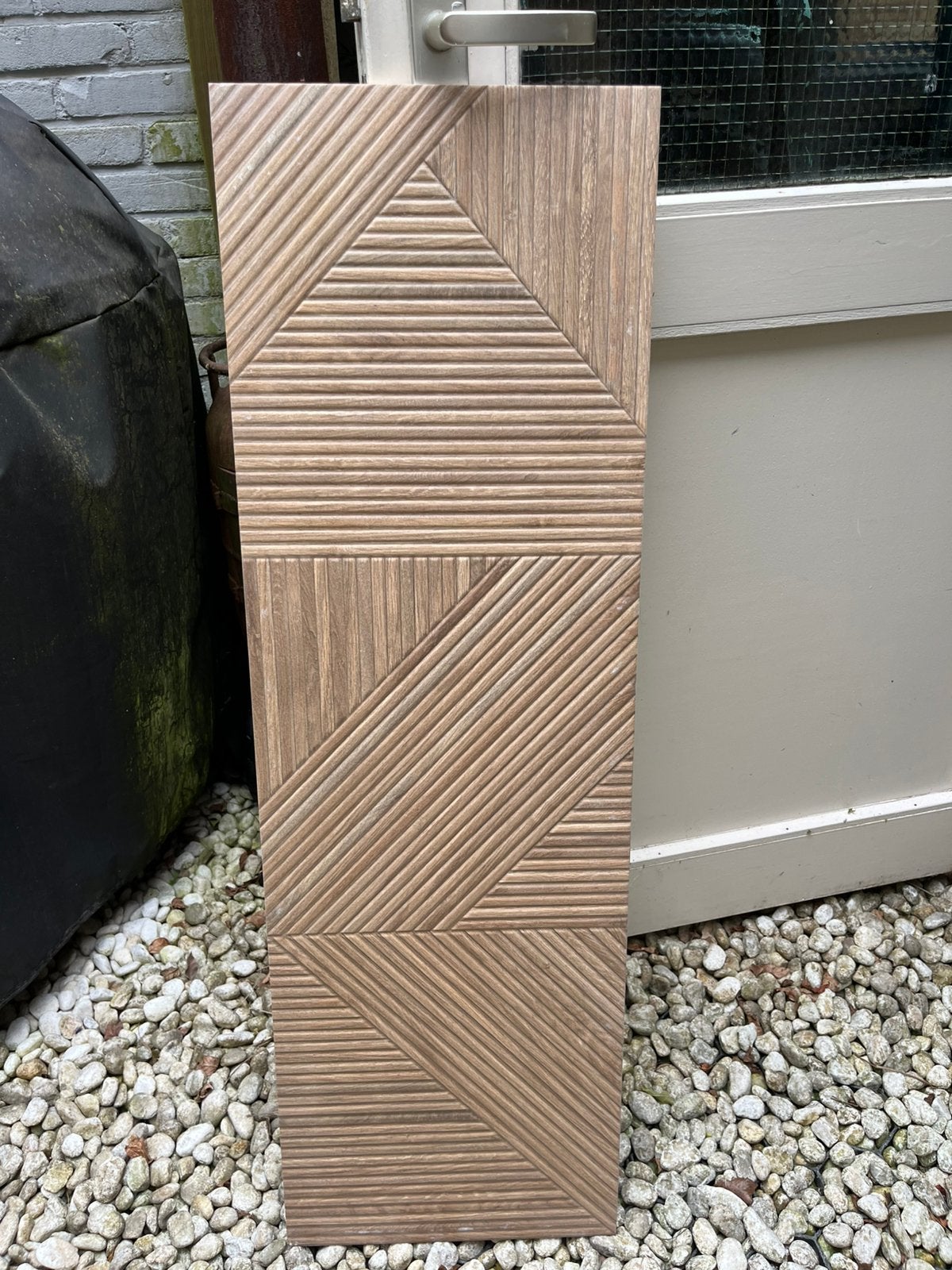 Colorker tangram badkamer tegel 31.6 x 100, Doe-het-zelf en Verbouw, Tegels, Ophalen, Wandtegels, Minder dan 20 cm, Zo goed als nieuw