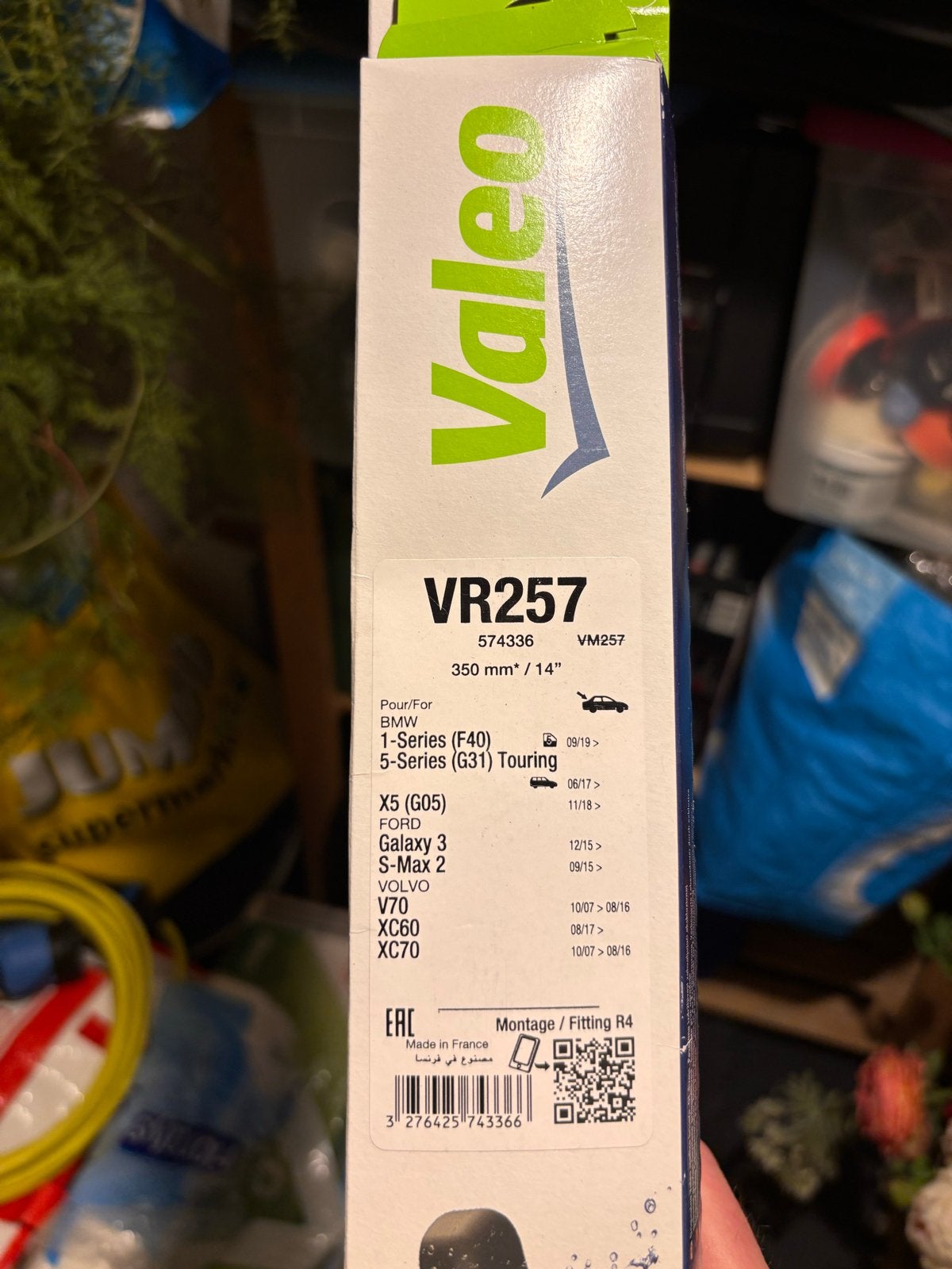 Valeo ruitenwissers voor Volvo Xc60 vanaf 2017 (nieuw), Ophalen of Verzenden, Nieuw, Volvo