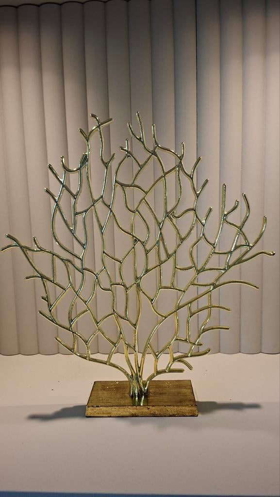 Gouden koraal ornament, Ophalen of Verzenden, Nieuw