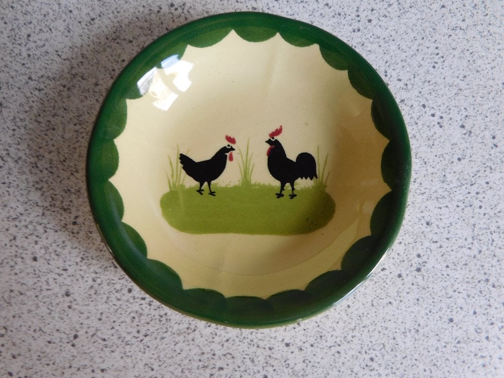 Bord 10 cm. Kip en Haan Zeller Keramik, Keramiek, Ophalen of Verzenden, Zo goed als nieuw, Bord(en)