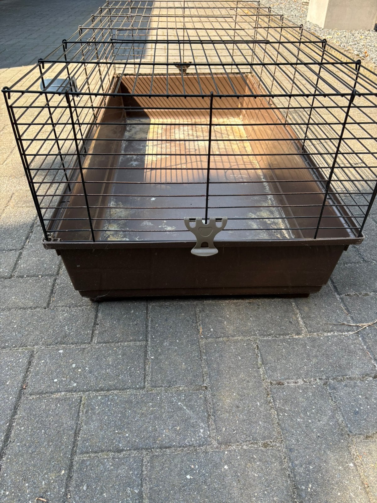 Oude cavia kooi gratis, Dieren en Toebehoren, Kooi, Gebruikt, 75 tot 110 cm, Cavia
