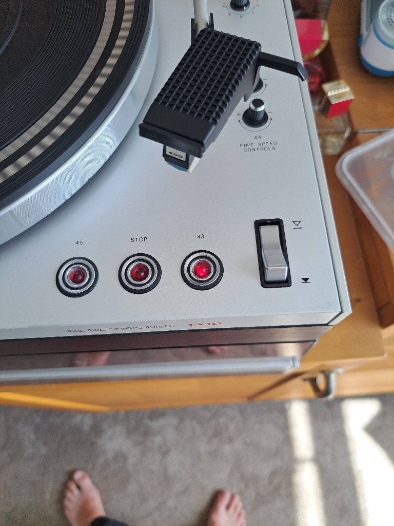 Aristona 1312, Ophalen of Verzenden, Zo goed als nieuw, Platenspeler, Philips