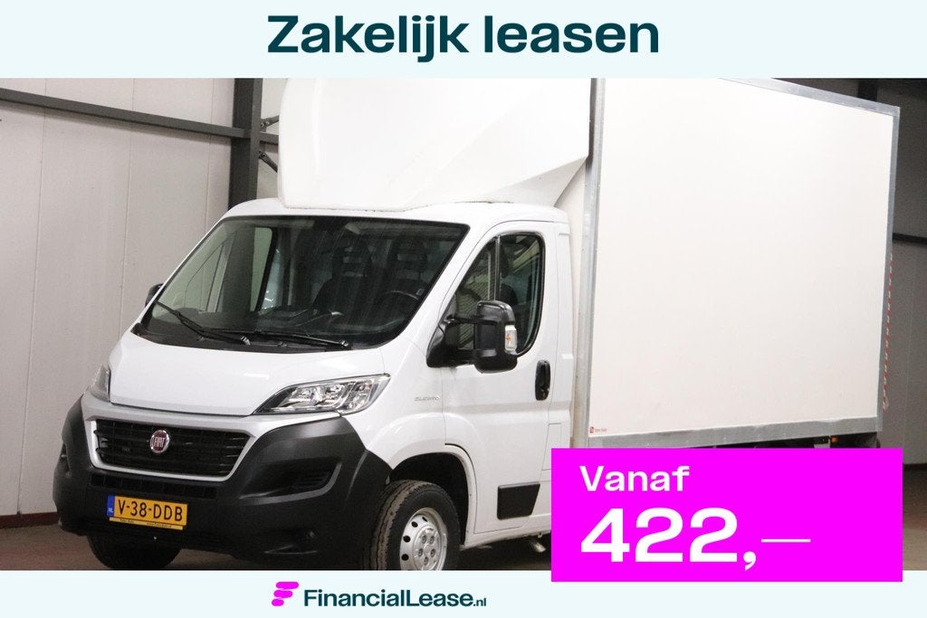 Fiat Ducato 2.3 BAKWAGEN MEUBELBAK 1000KG Laadvermogen, Voorwielaandrijving, Gebruikt, Euro 6, 2000 kg