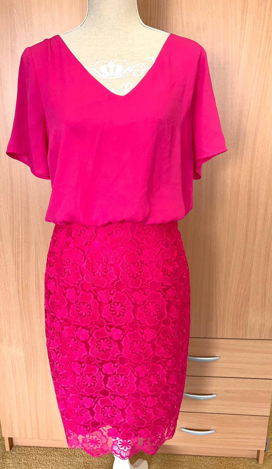 Steps roze jurk maat 42(v)