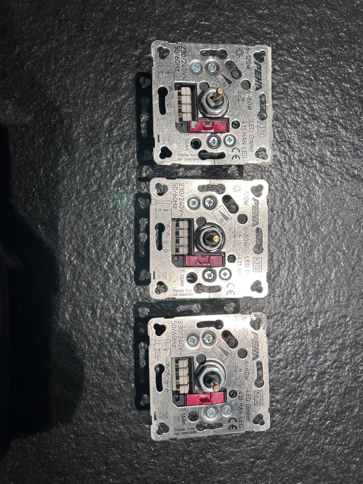 3x LED Dimmer PEHA, Ophalen of Verzenden, Gebruikt, Dimmer