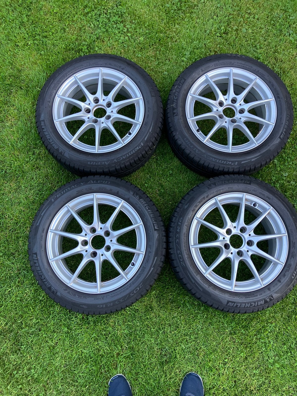 Mercedes C-klasse 16 inch winterbanden met velgen, Ophalen, Gebruikt, 16 inch, Banden en Velgen