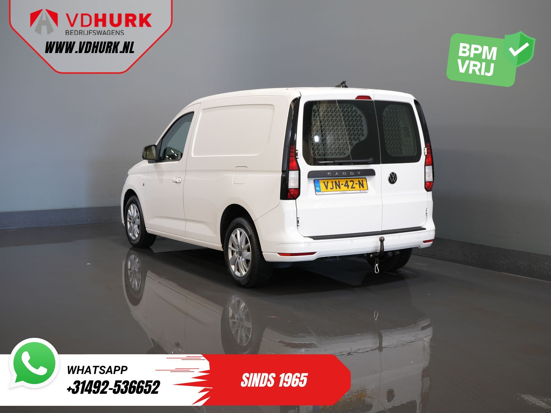 Volkswagen Caddy Cargo 2.0 TDI Dealer Onderhouden/ Carplay/, Auto's, Voorwielaandrijving, Dealer onderhouden, Stof, Gebruikt
