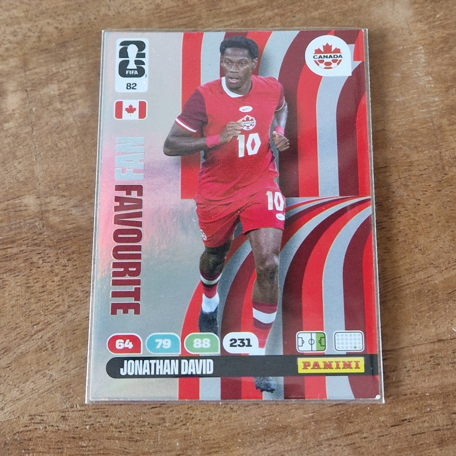 Jonathan David FIFA 82 Panini Spelerskaart Canada, Verzamelen, Ophalen of Verzenden