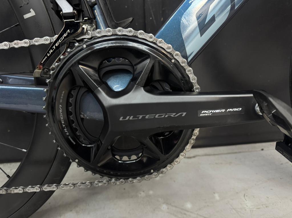 Giant Power Pro Dubbele Powermeter Ultegra R8100, Ophalen of Verzenden, Gebruikt, Racefiets, Crankstel of Pedalen
