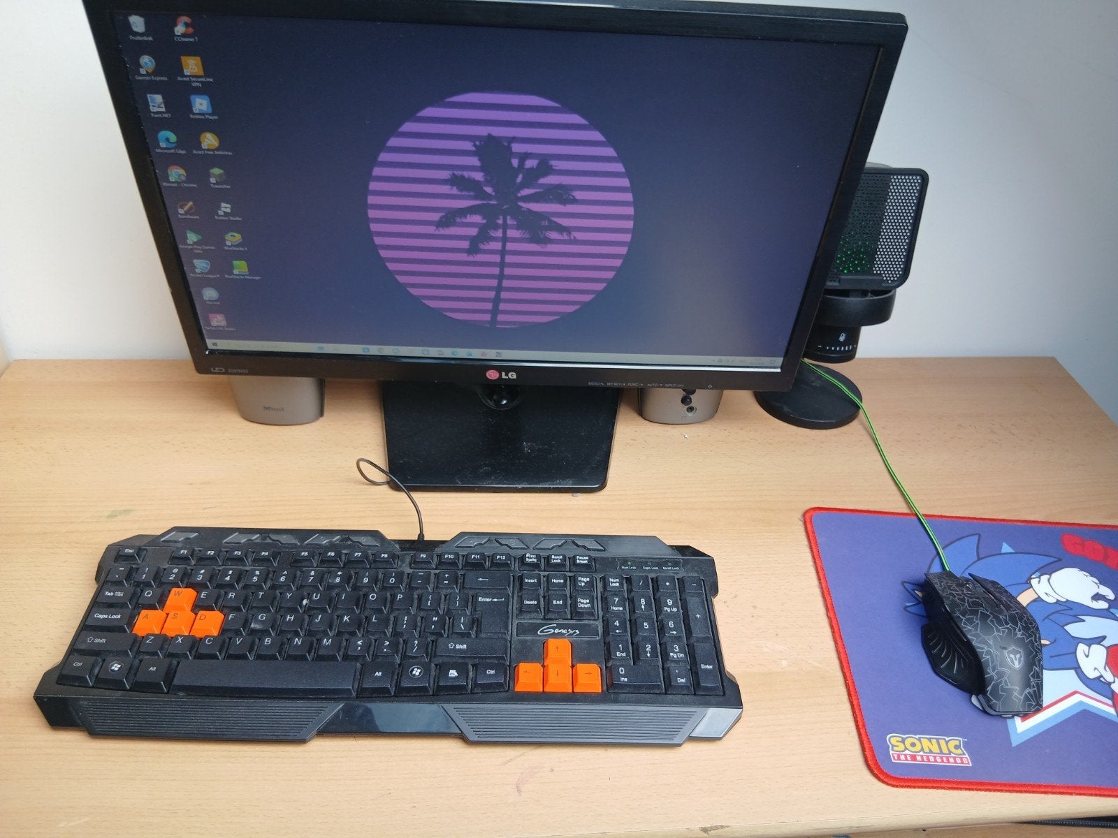 Complete Desktop PC Set, Computers en Software, Ophalen, Gebruikt, Met monitor, 8 GB