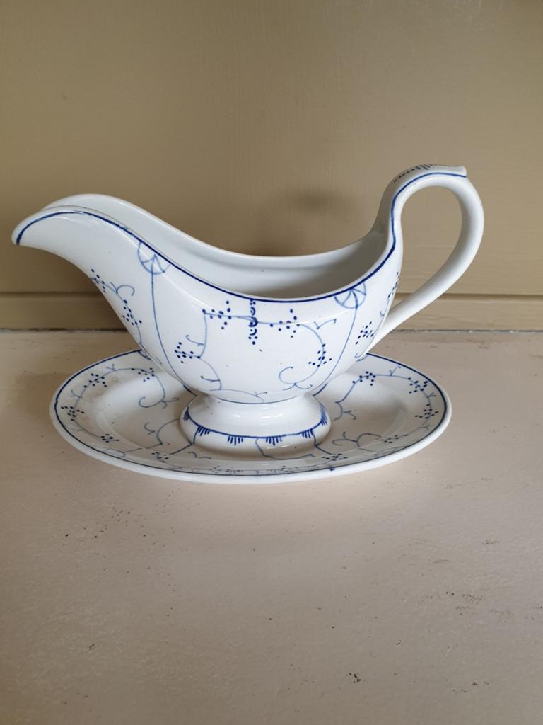 Antieke 19de eeuwse jus/sauskom (Villeroy &Boch), Antiek en Kunst, Ophalen of Verzenden