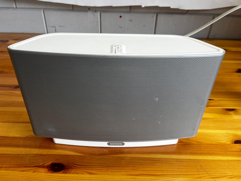 Sonos play 5 in goede comditie, Audio, Tv en Foto, Luidsprekers, Ophalen, Sonos, Minder dan 60 watt, Front, Rear of Stereo speakers