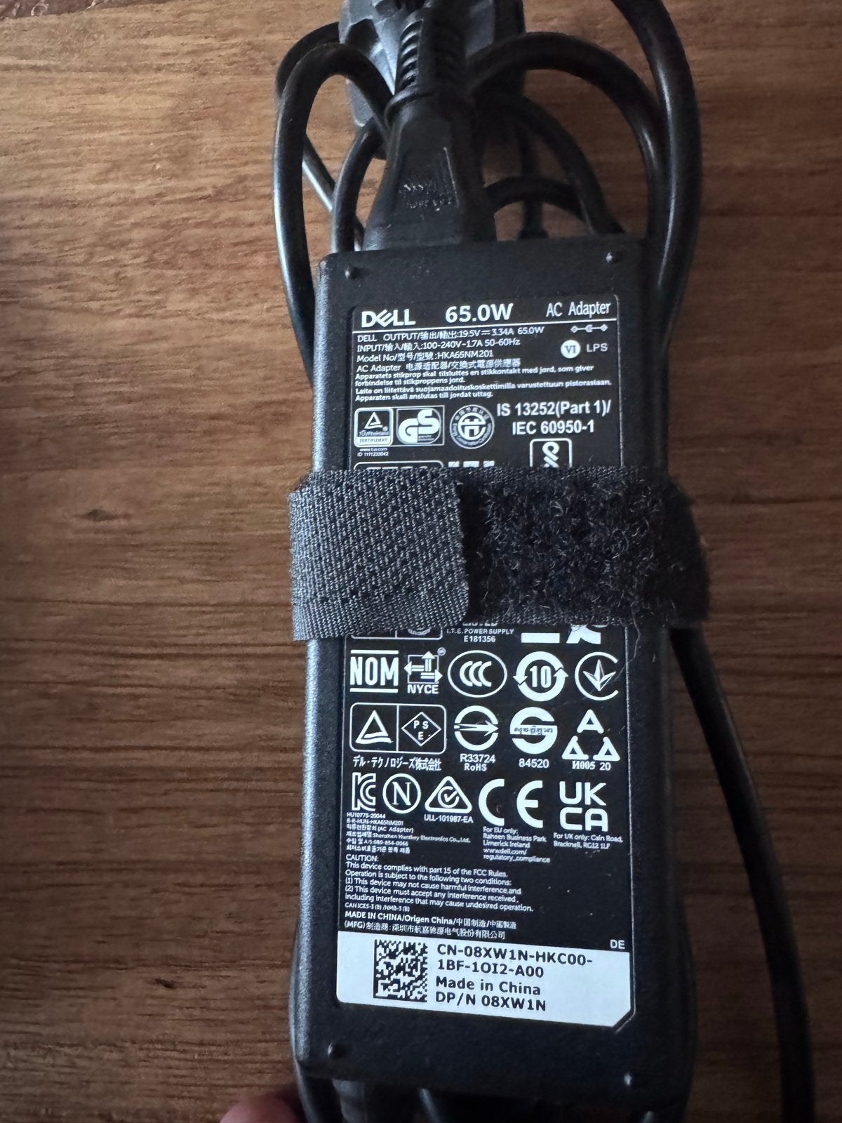Twee originele Dell 65W laptop laders, Computers en Software, Ophalen of Verzenden, Zo goed als nieuw