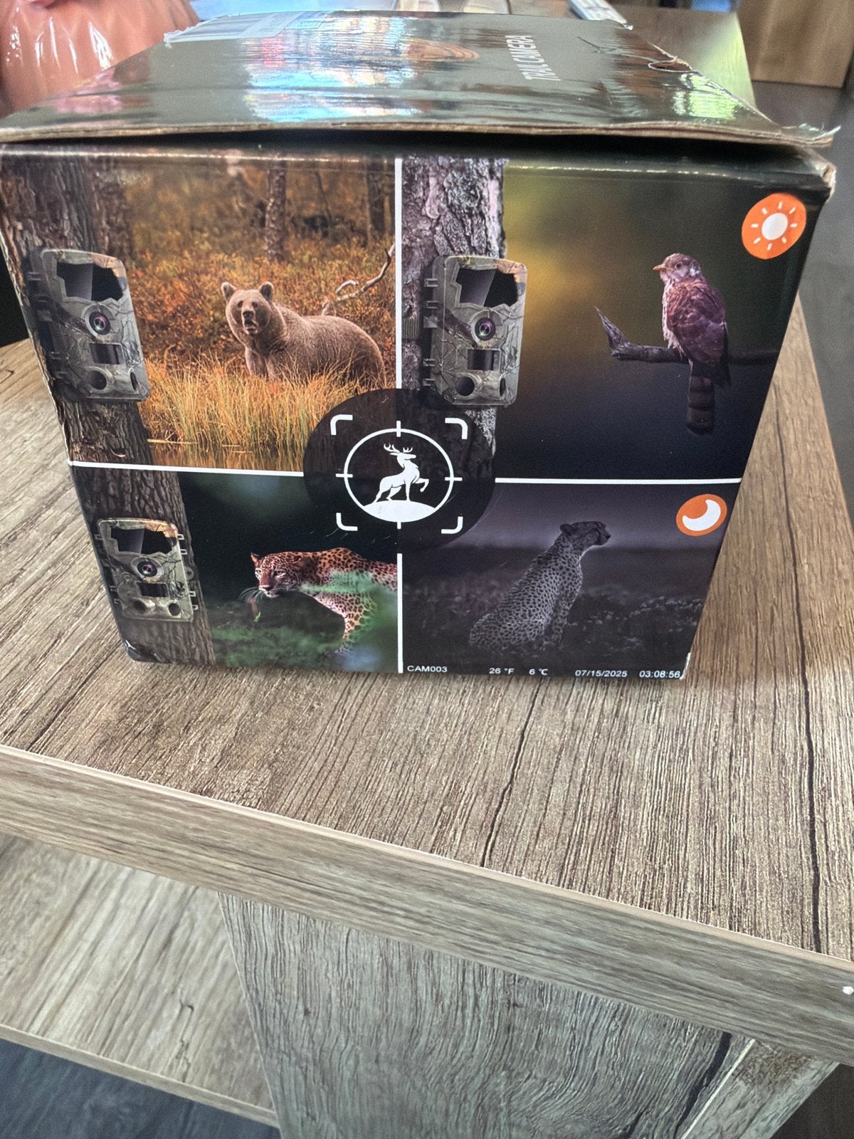 Foto 9 van Wildcamera 5K WiFi Nachtzicht 64MP Groothoeklens nieuw