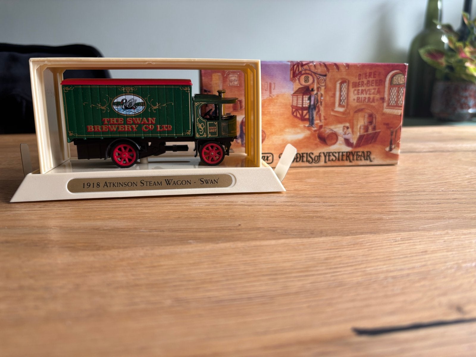 Matchbox Models of Yesteryear 1918 Atkinson Steam Wagon, Overige merken, 1:50 of kleiner, Ophalen of Verzenden, Zo goed als nieuw