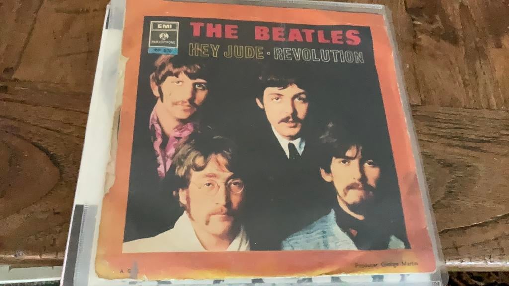The Beatles. Hey Jude. Revolution, Ophalen of Verzenden, Zo goed als nieuw, Pop
