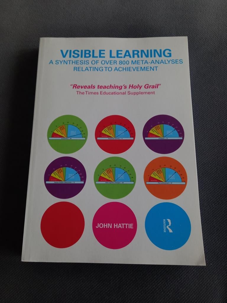 Visible Learning - John Hattie (Engels), Boeken, Studieboeken en Cursussen, Zo goed als nieuw, HBO, Gamma, Ophalen of Verzenden