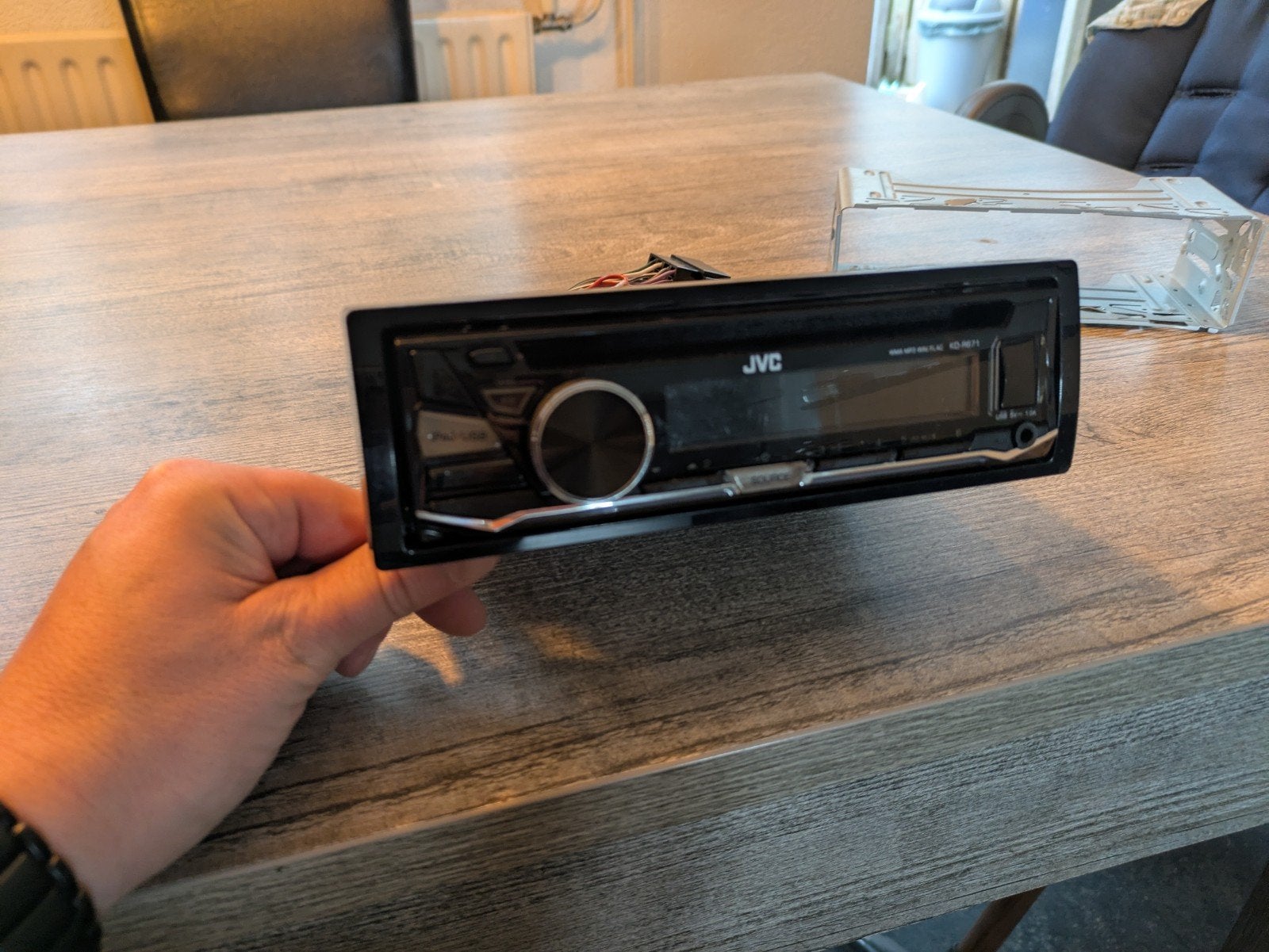 JVC Autoradio met USB/CD-speler, Ophalen, Zo goed als nieuw