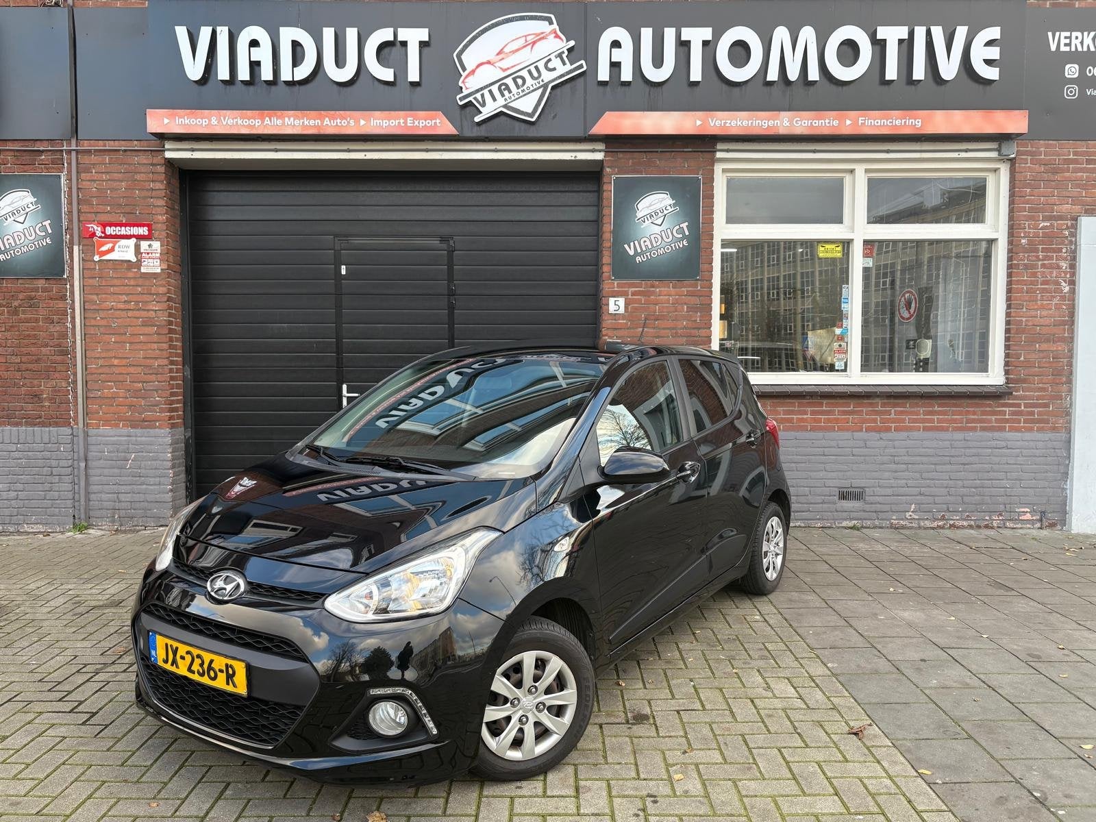 Hyundai I10 1.0i i-Motion Go! 2016 NAP, Auto's, Voorwielaandrijving, Dealer onderhouden, Stof, Gebruikt