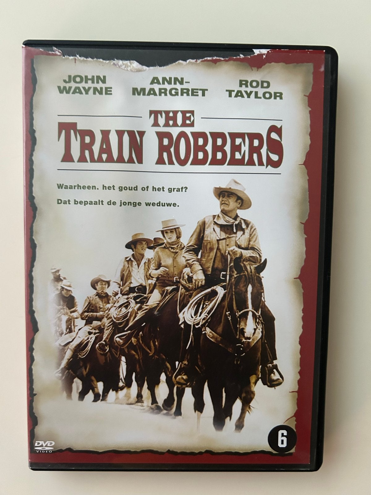 -The Train Robbers - Western met John Wayne, Cd's en Dvd's, 1960 tot 1980, Engels, Nederlands, Ophalen of Verzenden