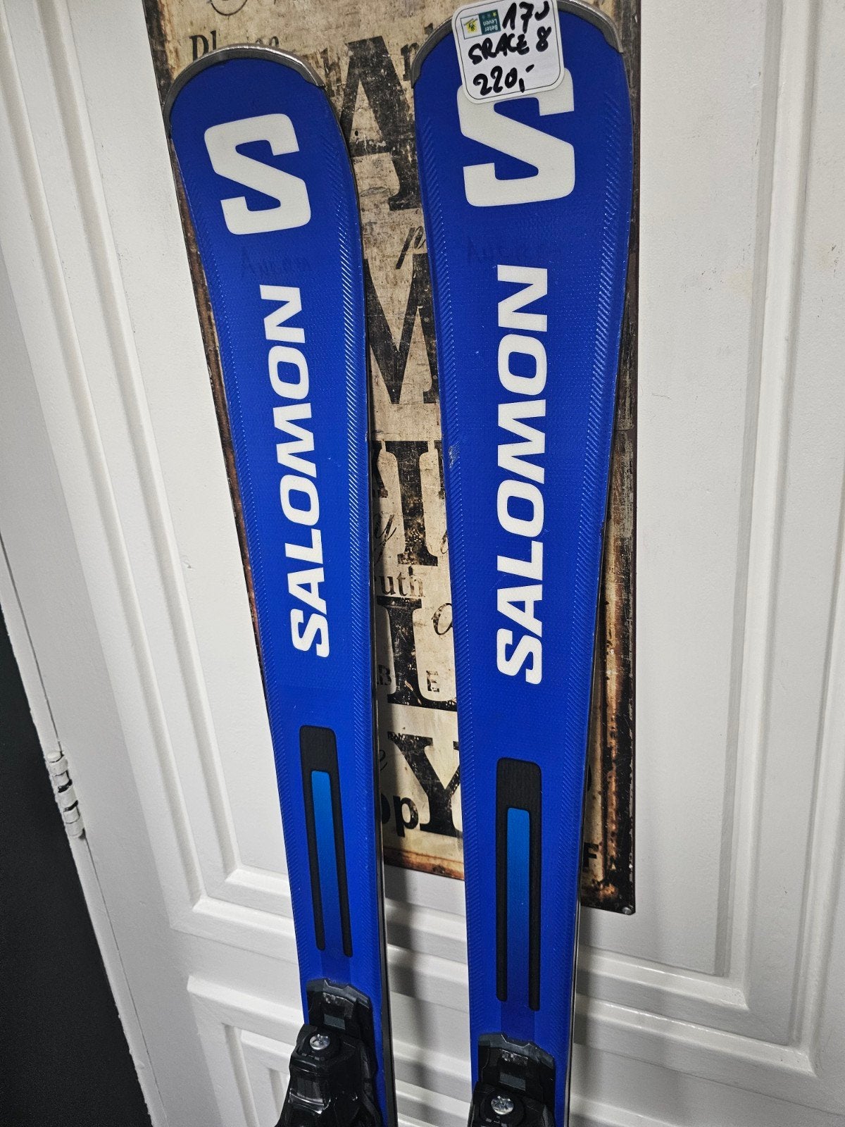 170cm SALOMON S RACE 8 all round top.ski, 160 tot 180 cm, Zo goed als nieuw, Carve, Skiën
