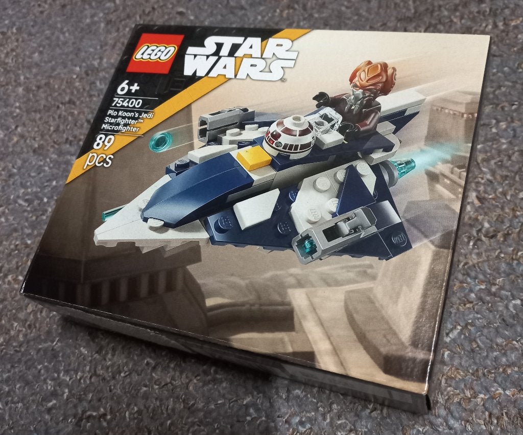 Lego Star Wars 75400 Plo Koon Jedi Starfighter = 6 euro, Ophalen of Verzenden, Nieuw