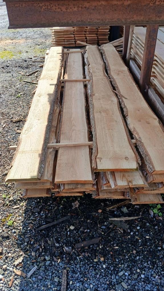 Douglas schaaldelen  planken waanplank, Doe-het-zelf en Verbouw, Gebruikt, 25 tot 50 mm, Eiken, Ophalen of Verzenden