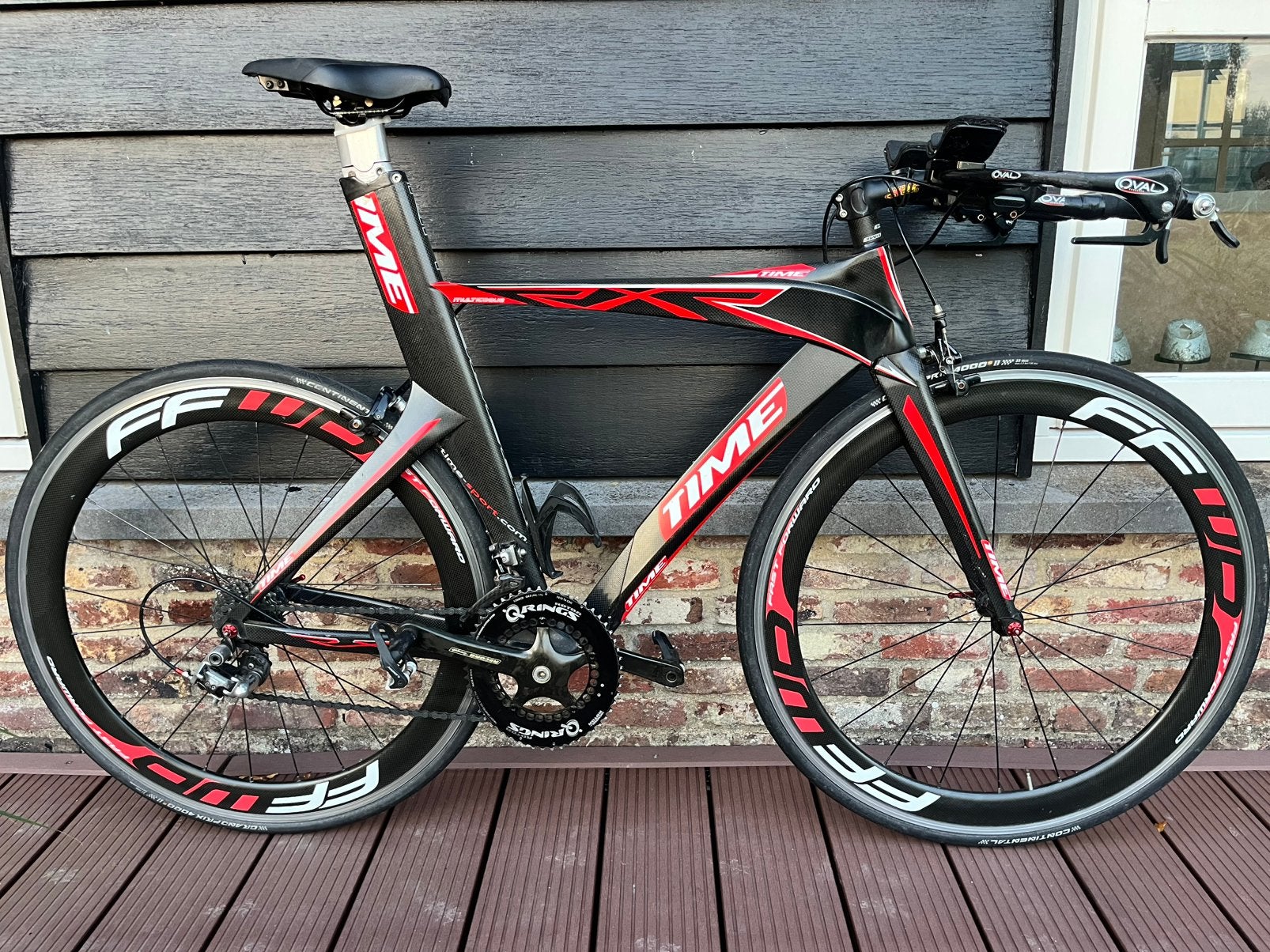TIME RXR Multisport Carbon Campagnolo Record, FFWD,  20 sp