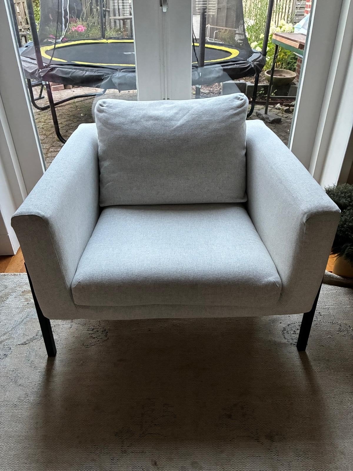 IKEA KOARP Fauteuil - Zo goed als nieuw, Ophalen, 75 tot 100 cm, Zo goed als nieuw, Stof