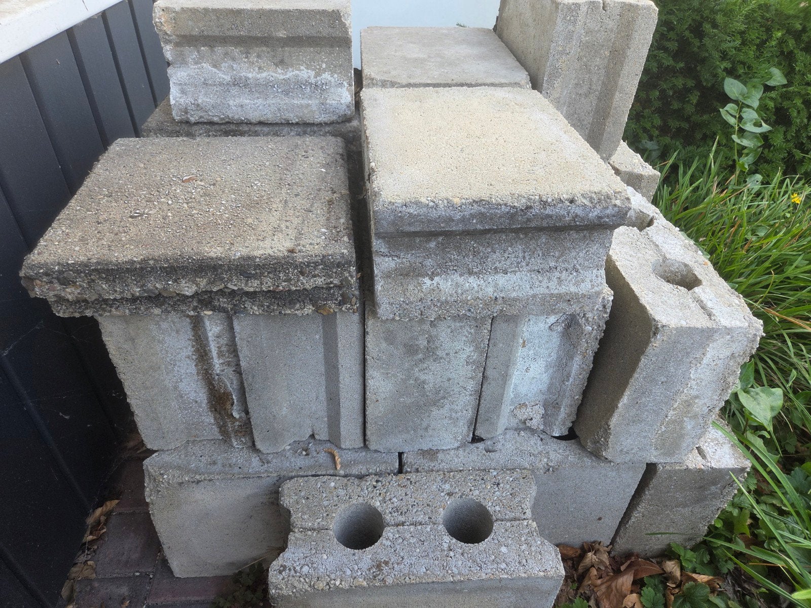 Gebruikte betonblokken voor diverse projecten, Ophalen, Gebruikt, Beton